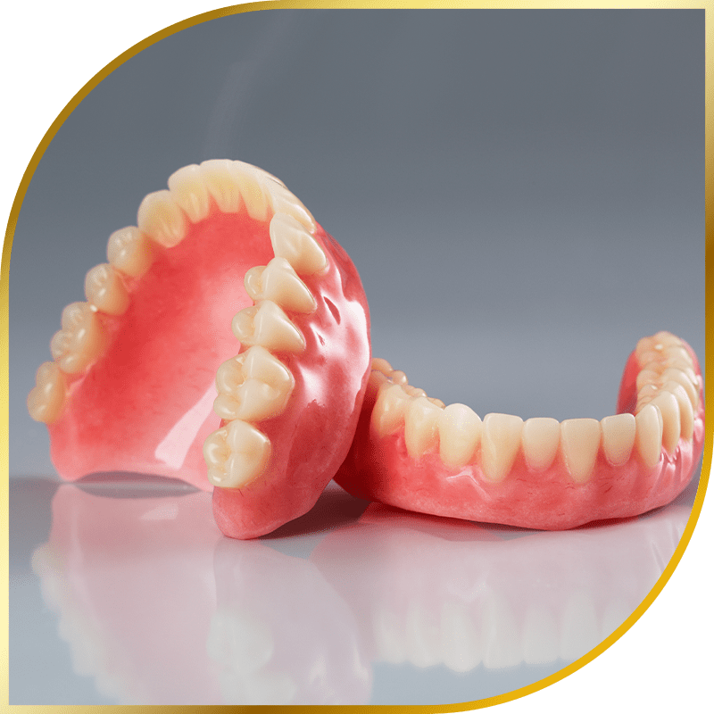 Dentures model display